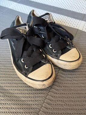 Black and White Converse